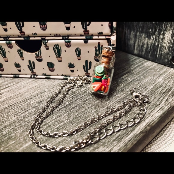 Modcloth Jewelry - NWT! “Fruit Cocktail” Necklace + Stud Earrings!